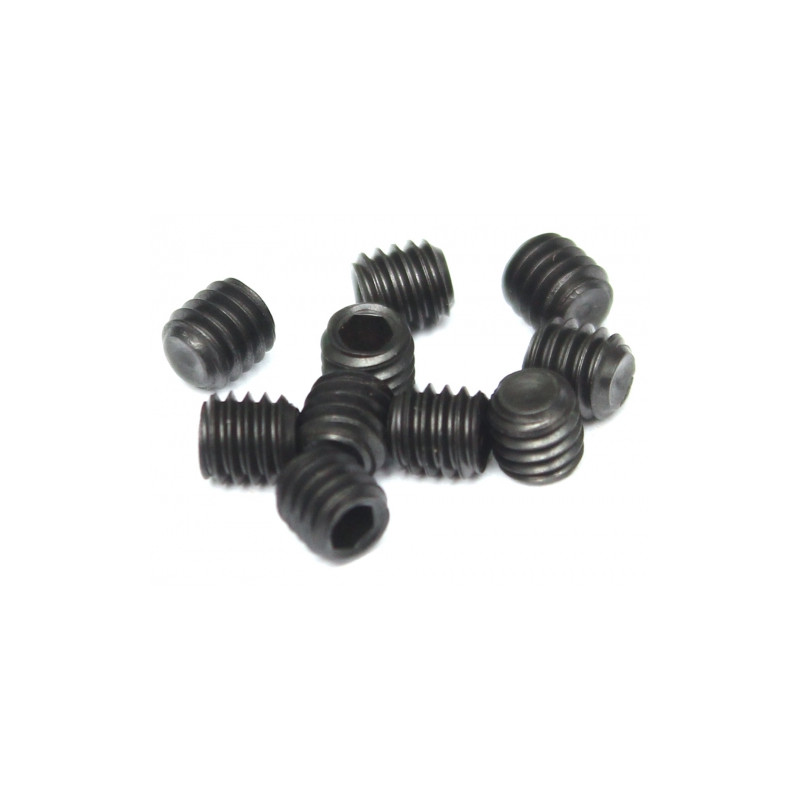 Boom Racing BRASST4004 M4x4 SS Steel Socket Set Screw (10)