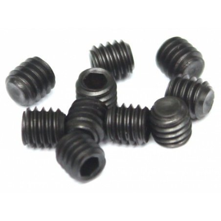 Boom Racing BRASST4004 M4x4 SS Steel Socket Set Screw (10)