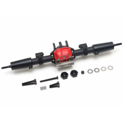 Boom Racing BR955023 Complete Rear Assembled AR44 PHAT Axle w/ BADASS Rear Shafts RECON G6 The Fix Certified for Axial SCX10 II