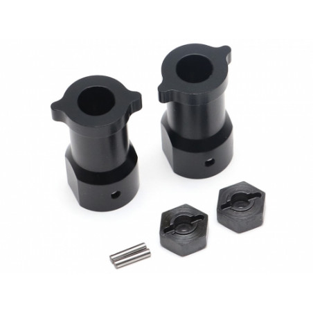 Boom Racing BRQ90134D Rear Hub Conversion For #BRQ90134 SCX10 for Axial SCX10