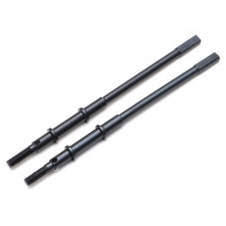 Boom Racing BRBD955002 BADASS AR44 Ultra Hard Steel Axle Rear Shaft (2pcs) for Axial SCX10 II