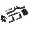Boom Racing BRQ763067F Aluminum Front Low Profile Truss Conversion Kit for Scale PHAT Axle Defender D90/D110 for Team Raffee Co.