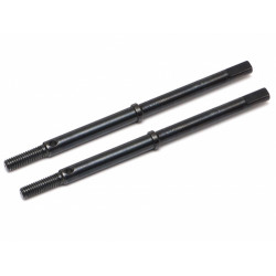 Boom Racing BRBDLC7011 BADASS Ultra Hard Steel Rear Shaft for BRX70 PHAT Axle #BRLC7023 (2pcs) Black