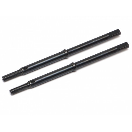 Boom Racing BRBDLC7011 BADASS Ultra Hard Steel Rear Shaft for BRX70 PHAT Axle #BRLC7023 (2pcs) Black