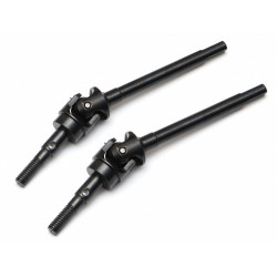 Boom Racing BRBDLC7010 BADASS Ultra Hard Steel Universal Driveshaft for BRX70 PHAT Axle #BRLC7022 (2pcs) Black