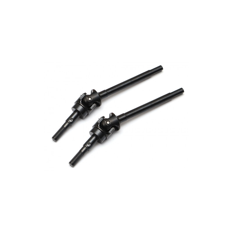 Boom Racing BRBDLC7010 BADASS Ultra Hard Steel Universal Driveshaft for BRX70 PHAT Axle #BRLC7022 (2pcs) Black