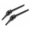 Boom Racing BRBDLC7010 BADASS Ultra Hard Steel Universal Driveshaft for BRX70 PHAT Axle #BRLC7022 (2pcs) Black