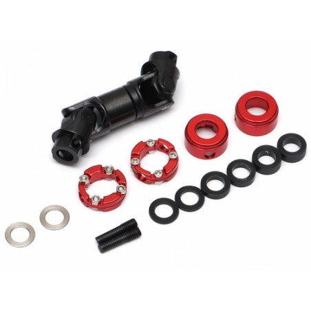 Boom Racing BRBD955003H BADASS Heavy Duty Steel Center Drive Shaft 41-44mm (Pin to Pin) 1Pc Recon G6 Certified