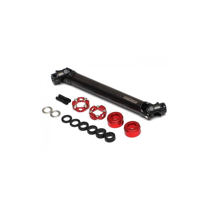 Boom Racing BRBD955003-VTH BADASS Rear HD Steel Center Drive Shaft Set for Vaterra Twin Hammers (1) Recon G6 Certified for Vater