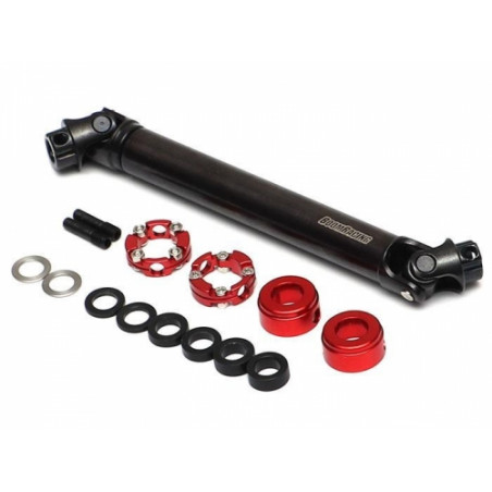 Boom Racing BRBD955003-VTH BADASS Rear HD Steel Center Drive Shaft Set for Vaterra Twin Hammers (1) Recon G6 Certified for Vater