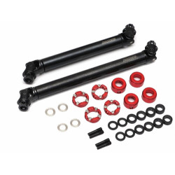 Boom Racing BRBD955003-BOM BADASS HD Steel Center Drive Shaft Set for Axial Bomber Front & Rear (2) Recon G6 Certified for Axial