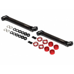 Boom Racing BRBD955003-RG7 BADASS HD Steel Center Drive Shaft Set for Redcat GEN7 PRO / SPORT Front & Rear (2) Recon G6 Certifie
