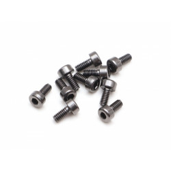 Boom Racing BRASCH2004 M2x4mm Socket Cap Screw 12.9 Grade Nickel Plated Screws (10)
