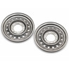 Boom Racing BRW780955A 1.55" 16-Hole Classic Steelie Beadlock Front Faceplate Gun Metal (2)