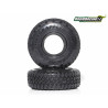 Boom Racing BRTR15504 1.55" MAXGRAPPLER Scale RC Tire Gekko Compound 3.74"x1.18" (95x30mm) Open Cell Foams (2)