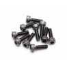 Boom Racing BRASCH3010 M3x10mm Socket Cap Screw 12.9 Grade Nickel Plated Screws (10)