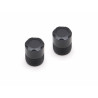 Boom Racing BRW780923 S100 Scale Center Wheel Hub Cap (2) Black (XT5 Series)