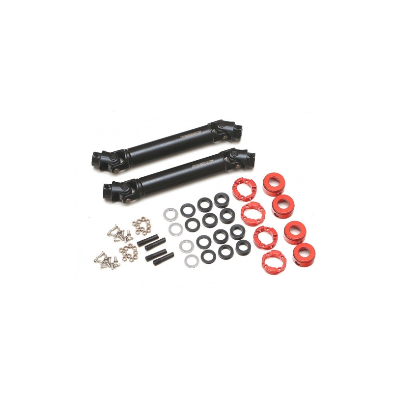 Boom Racing BRBD955003-AX3 BADASS HD Steel Center Drive Shaft Set for Axial SCX10 III (SCX10.3) for Axial SCX10 III