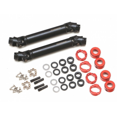 Boom Racing BRBD955003-AX3 BADASS HD Steel Center Drive Shaft Set for Axial SCX10 III (SCX10.3) for Axial SCX10 III