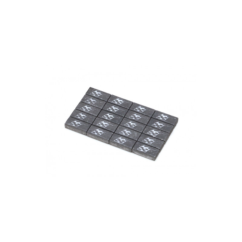 Boom Racing BRW780935A Lead Weights for Brass Center Clamp Ring BRW780935 (130g) 20pcs