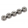 Boom Racing BRASNUTM5 Non-Flanged Nylon M5 Lock Nut (5)