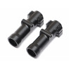 Boom Racing BRD8012 Aluminum Rear Lockout for BRX80 PHAT Axle #BRD8023 (2) Black