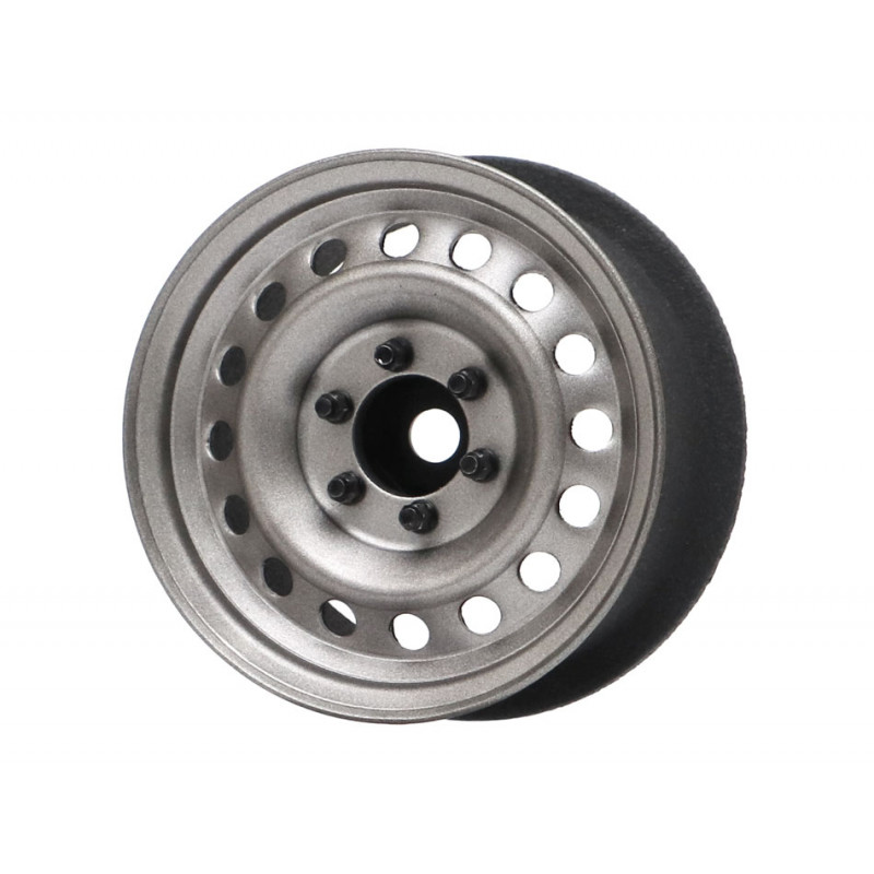 Boom Racing BRW780942D 1.9" Lightweight OEM 16-Hole Steelie 6-Lug Spare Wheel Set (1)