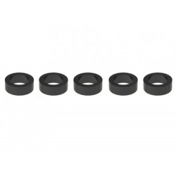 Boom Racing BRASSPD582/N D5x8x2 Nylon Spacer Black (5)