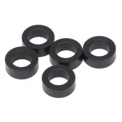 Boom Racing BRASSPD583/N D5x8x3 Nylon Spacer Black (5)