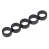 Boom Racing BRASSPD5703 D5x7x3 Nylon Spacer Black (5)