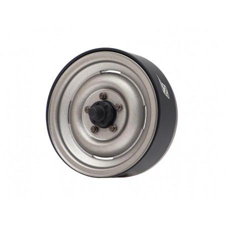 Boom Racing BRW780946 SLR 1.9" Series Land Rover Steel Narrow (21mm) Beadlock Wheel w/ Scale Cap, Scale Hardware & Alum Hub (2)