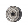 Boom Racing BRW780946 SLR 1.9" Series Land Rover Steel Narrow (21mm) Beadlock Wheel w/ Scale Cap, Scale Hardware & Alum Hub (2)