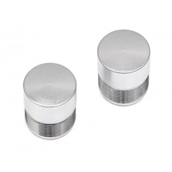 Boom Racing BRW780947 Dome Center Cap (2) Chrome (XT5 Series)