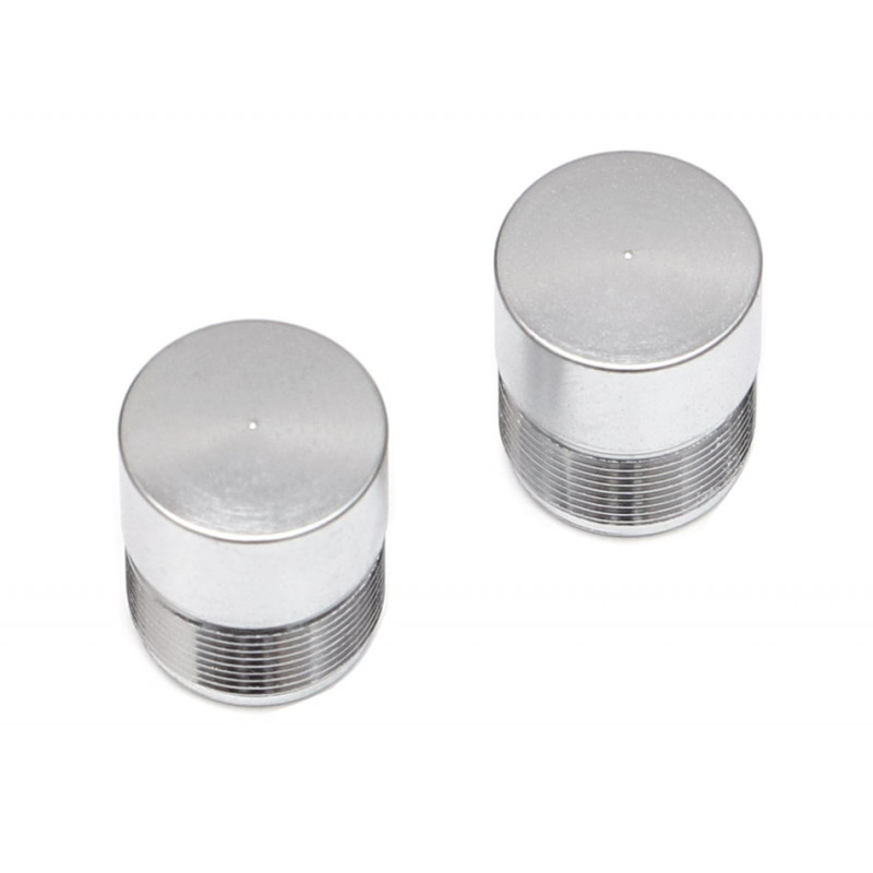 Boom Racing BRW780947 Dome Center Cap (2) Chrome (XT5 Series)