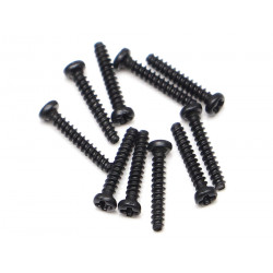Boom Racing BRASST1X6 M1.0X6 Phillips Head Self-Tapping Screws ST1X6 (10)