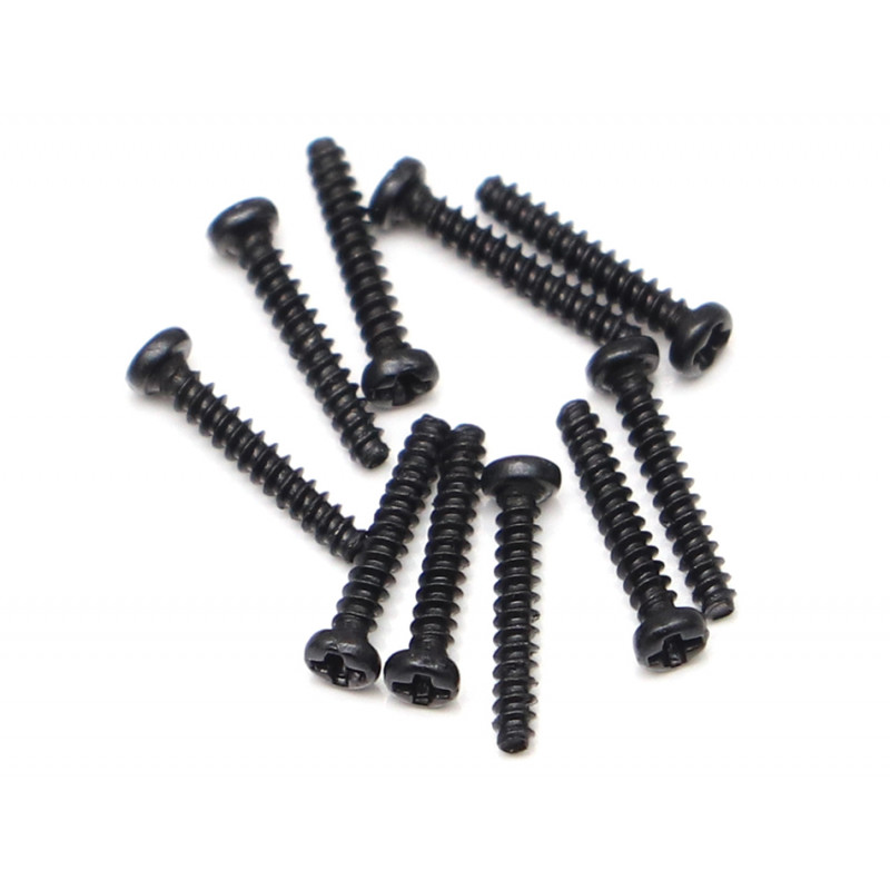 Boom Racing BRASST1X6 M1.0X6 Phillips Head Self-Tapping Screws ST1X6 (10)