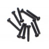 Boom Racing BRASST1X6 M1.0X6 Phillips Head Self-Tapping Screws ST1X6 (10)