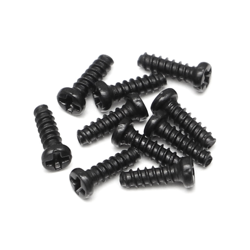 Boom Racing BRASST12X4 M1.2X4 Phillips Head Self-Tapping Screws ST1.2X4 (10)