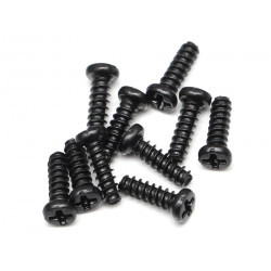 Boom Racing BRASST15X5 M1.5X5 Phillips Head Self-Tapping Screws ST1.5X5 (10)