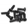 Boom Racing BRASST2X6 M2.0X6 Phillips Head Self-Tapping Screws ST2X6 (10)