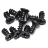 Boom Racing BRASSTCS3X6 M3.0X6 Counter Sunk Phillips Head Self-Tapping Screws STCS3X6 (10)