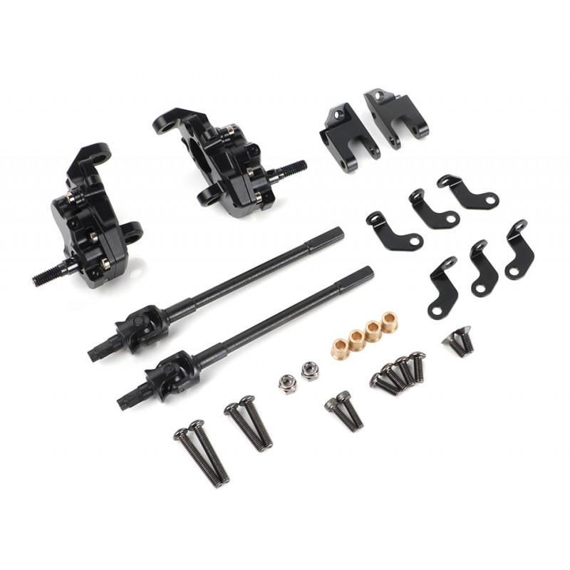 Boom Racing BRPT955022KIT Front Portal Axle Conversion Kit for AR44 PHAT BR955022 for Axial SCX10 II