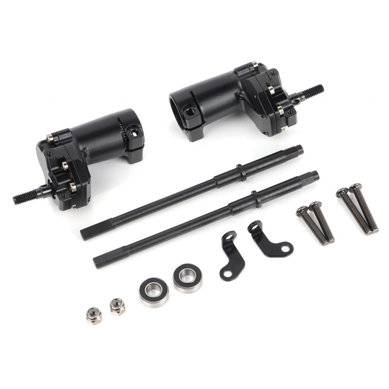 Boom Racing BRPT955023KIT Rear Portal Axle Conversion Kit for AR44 PHAT BR955023 for Axial SCX10 II