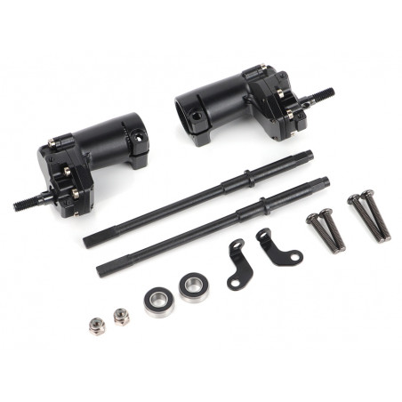 Boom Racing BRPT955023KIT Rear Portal Axle Conversion Kit for AR44 PHAT BR955023 for Axial SCX10 II