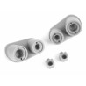 Boom Racing BRZIL018 Rear Light Housing / Spring Plunger for ZIL Pickup Hardbody for BRX01 AWB
