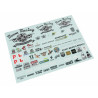 Boom Racing BRZIL033 Decal Sticker for ZIL Pickup Hard Body for BRX01 AWB