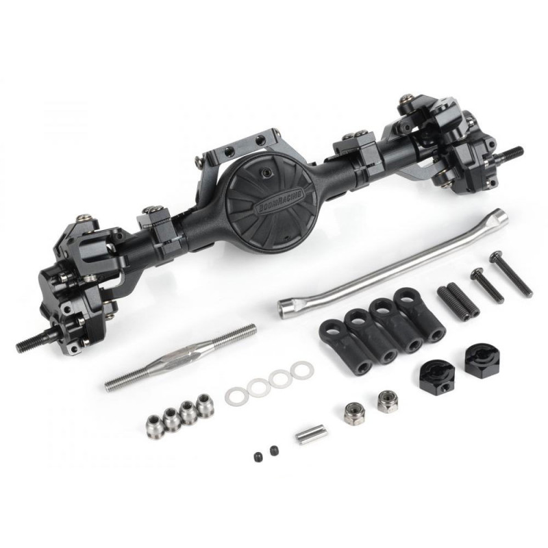 Boom Racing BRPT8022 Complete Front Assembled BRX80 Portal PHAT Axle