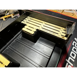 CRM Wooden Cargo Bed Bench for Series II & III 88