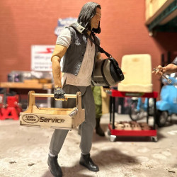 CRM Holzwerkzeugkiste in 1/10 with Beschriftung wie abgebild