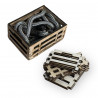 CRM Wooden Box - Fruit Box 40x30x20mm 1/10 (Kit)